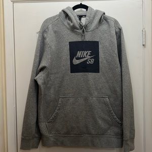 Nike SB gray hoodie
